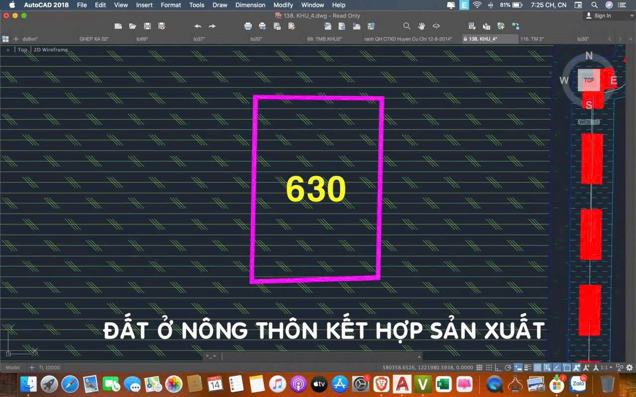 1279m2 đất 2 mặt tiền xã Nhuận Đức, Củ Chi giá 4,3 tỷ