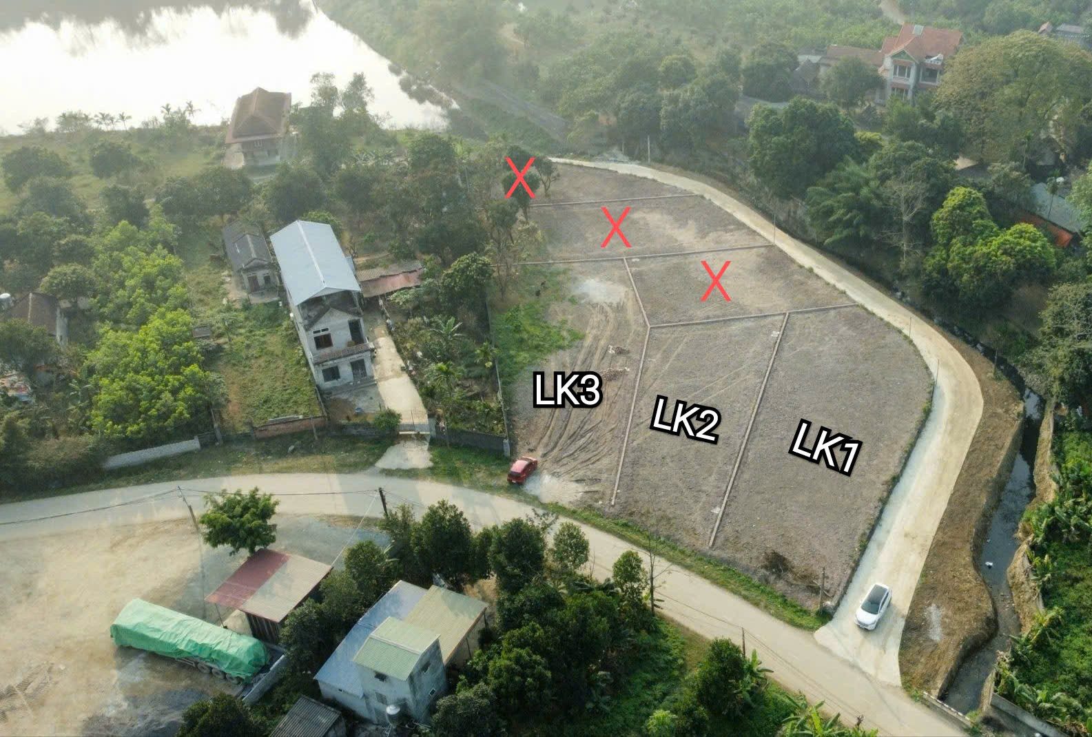 3 lô đất 425m+561m+617m tại trục chính Nhuận Trạch, Lương Sơn đi Chương Mỹ