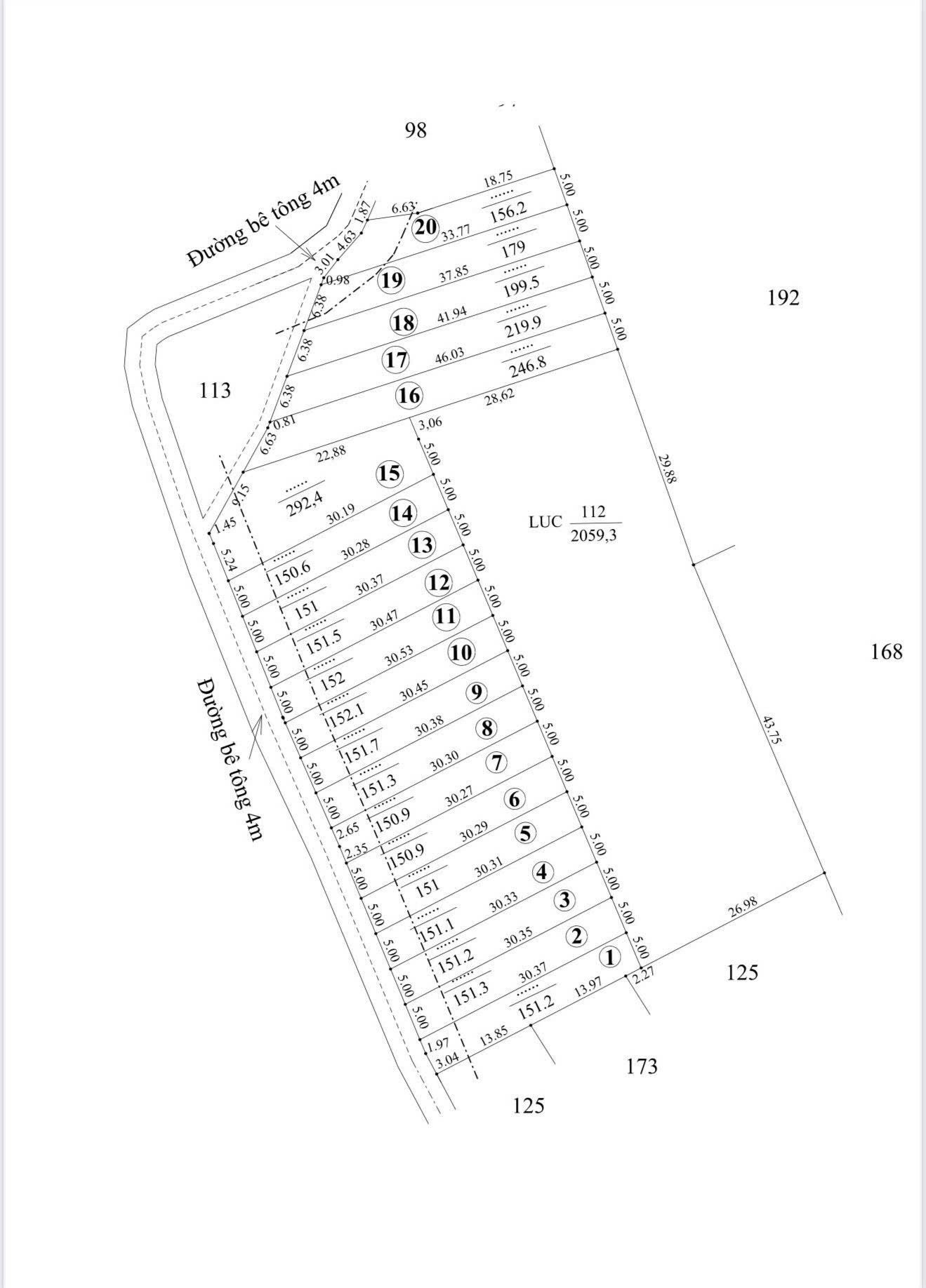 Bán nền thổ cư 5x30 mt đan 4m kế bên KDC An Lái gần KCN An Nhựt Tân tại Long An