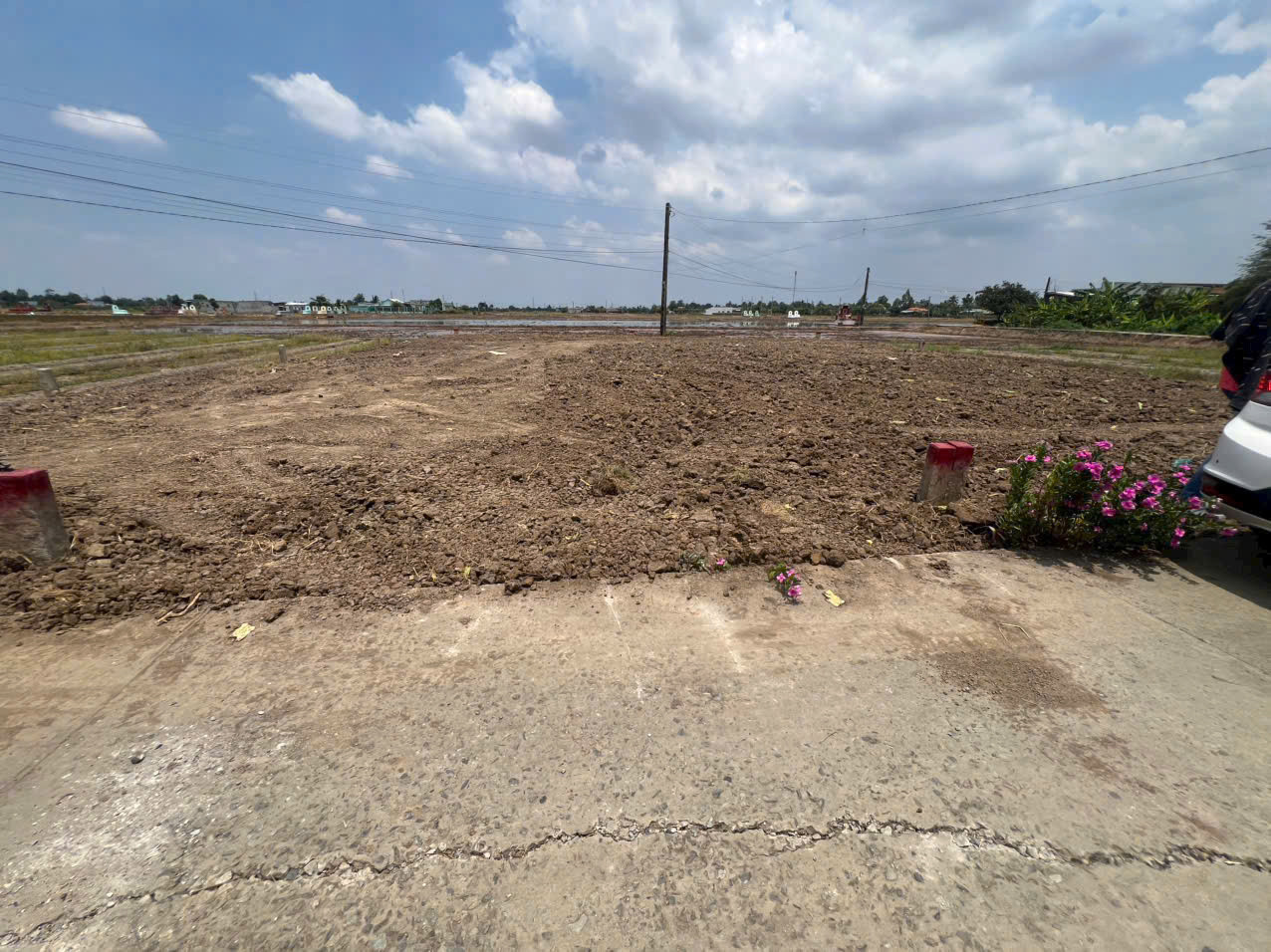 5x27 thổ cư mt bùi văn gà , gần 2 cụm khu công nghiệp ( xã Quê Mỹ Thạnh Huyện Tân Trụ )