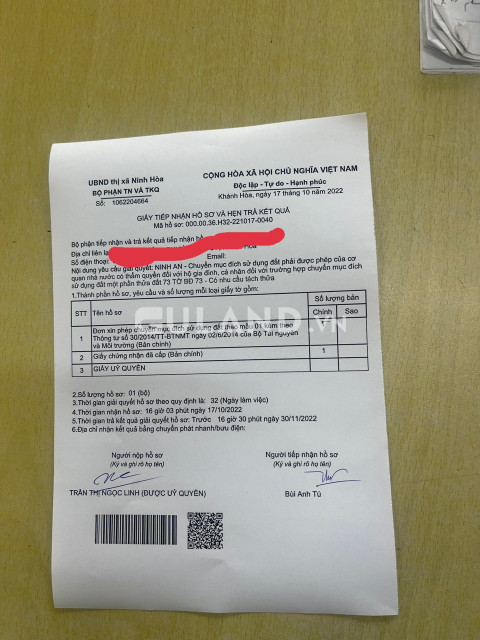 5054 m 11x52 vuông vức 2 vpnt cln đã xin thổ