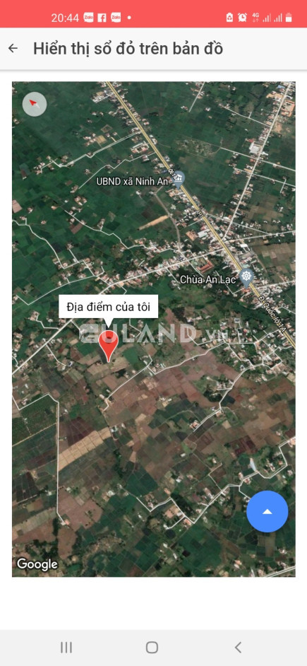 Đất Sơn Lộc, Ninh An, 1913m2, 50x30 giá rẻ, HNK qh SKC
