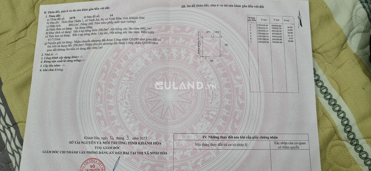 10x26, Hoà Thiện 1, Ninh An, giá rẻ đầu tư