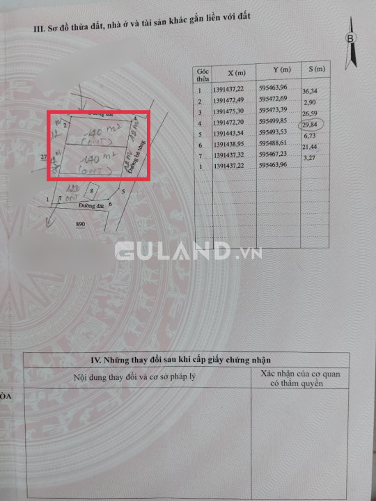 Đất liên gia cắt bán 12x26, 24x26, có sẵn 280 thổ cư giá rẻ đầu tư