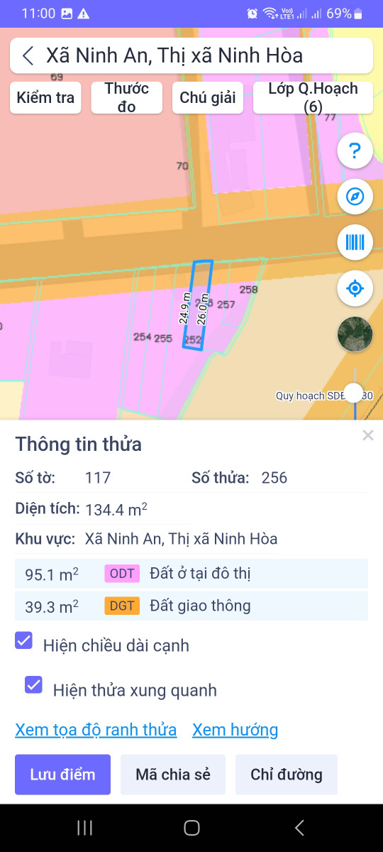 0938.113.403 Đất thổ cư trục chính Sơn Lộc, Ninh An