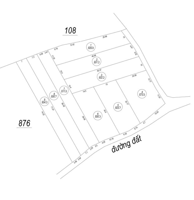 N10 Ninh An lock 9 lô giá chỉ từ 160tr đến 200tr / lô