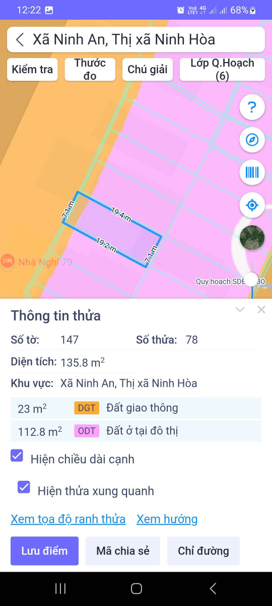 0938113403 Đất mặt tiền QL1a full thổ cư, sát bên nút giao cao tốc BMT Khánh Hoà