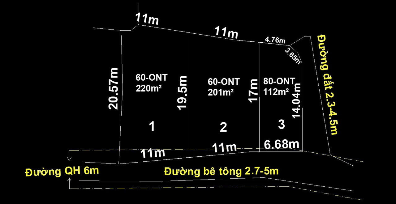 M200 Thịnh 0984.648.677 An Bình , Ninh Bình ngang 11m giá chỉ 695 triệu/ lô