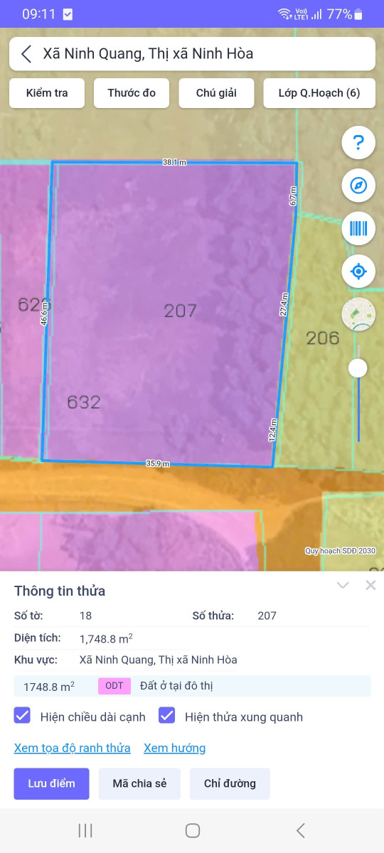 0984.648.677 Thịnh Long , Ninh Quang ,Ninh Hòa , khánh Hòa giá chỉ 1ty2