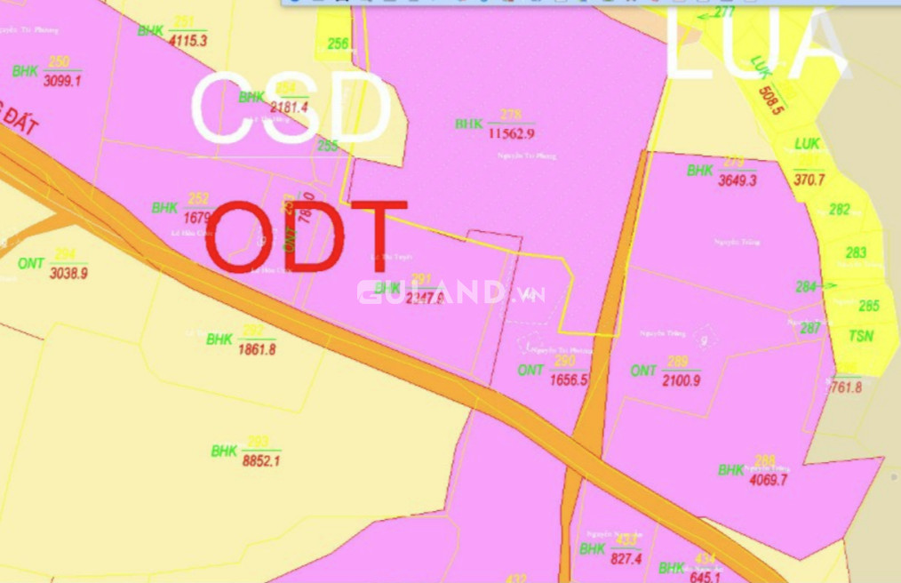 Nông Trường, Ninh Sim 1656m2, CLN qh full thổ, có cắt bán lô nhỏ