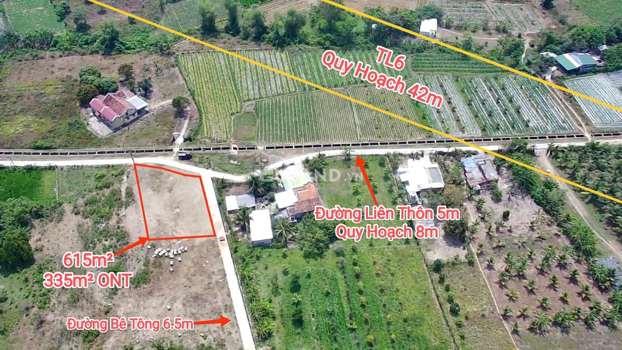 5 lô Thôn 4, Ninh Sơn, ngang 5m, có sẵn 60 thổ cư