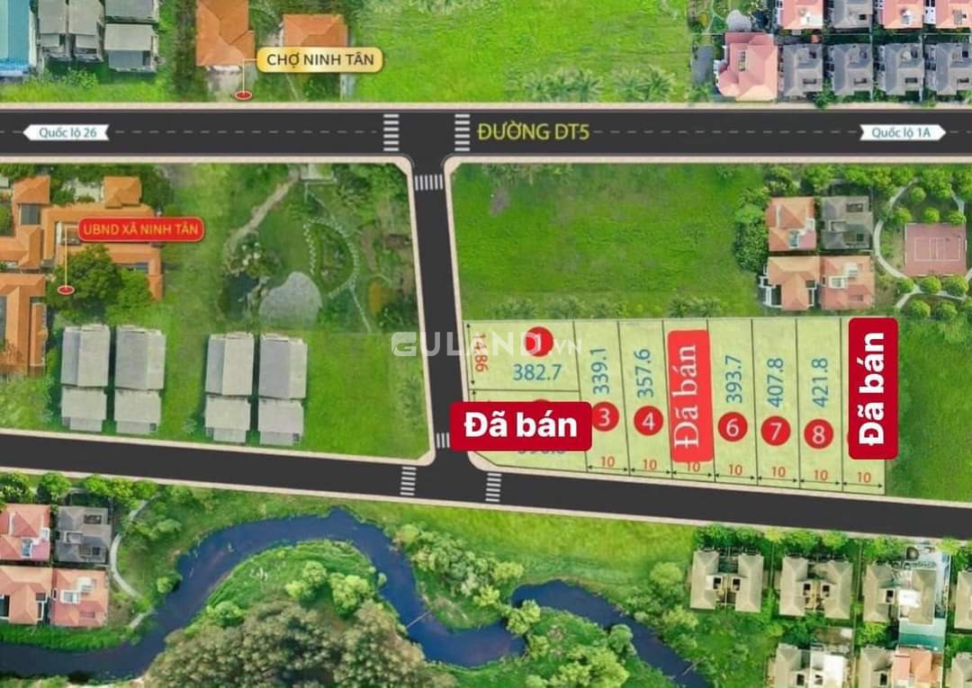 Thôn Trung, Ninh Tân 10x43 HNK qh full thổ giá rẻ đầu tư