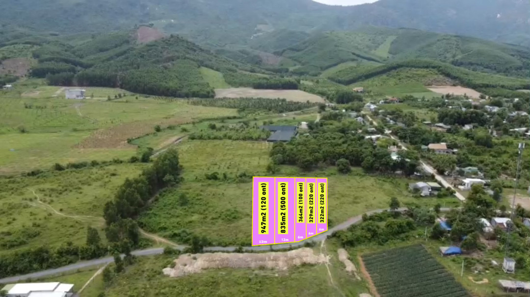 Chủ cần tiền bán gấp 3 lô đất thổ cư xã Ninh Tân, thị xã Ninh Hoà