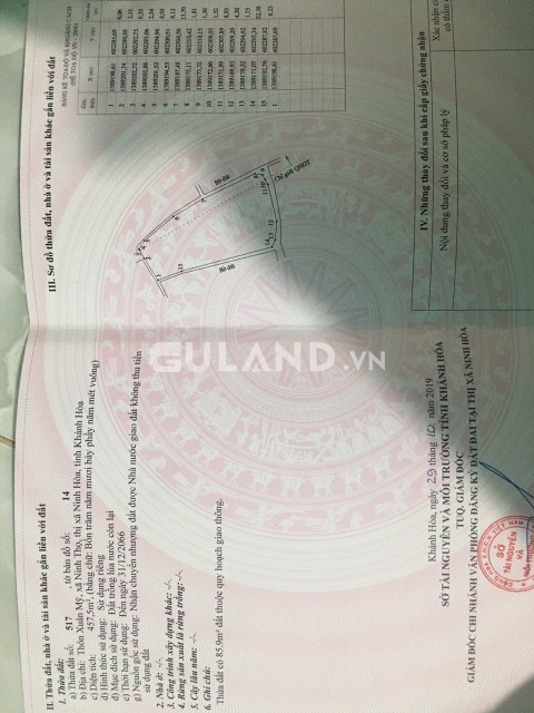 Hơn 4 sào lúa Xuân Mỹ, Ninh Thọ qh full thổ, qh đường lớn