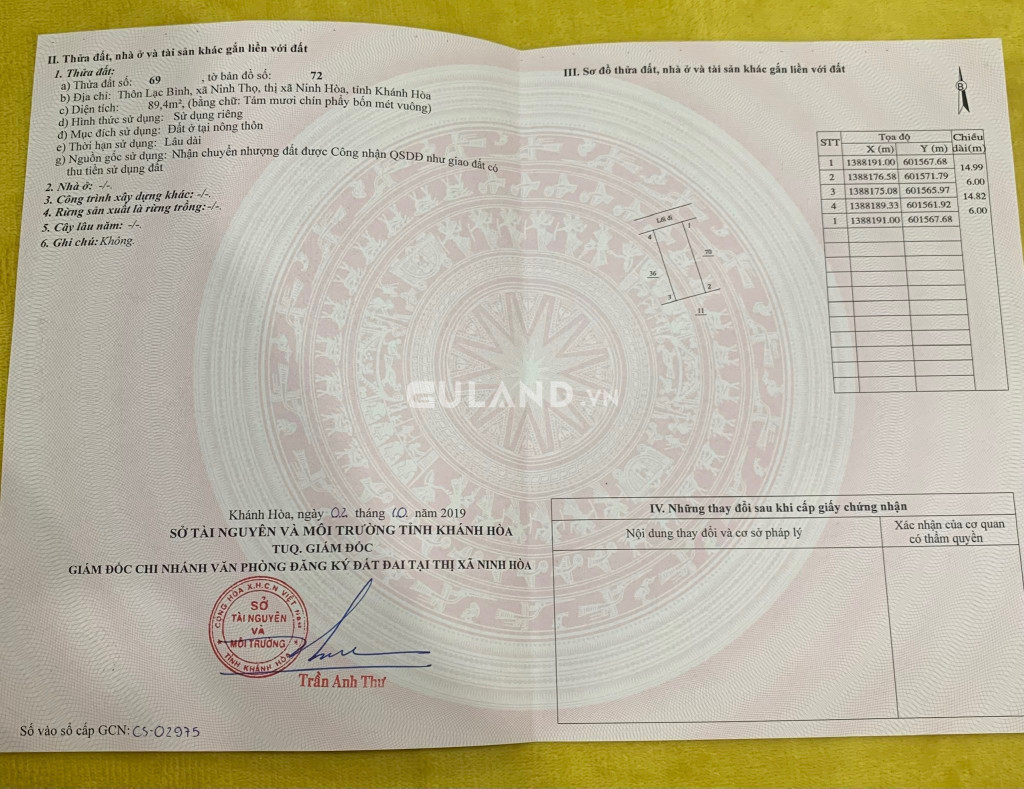 Lạc BÌnh Ninh Thọ, 6x15, full thổ, giá ngộp