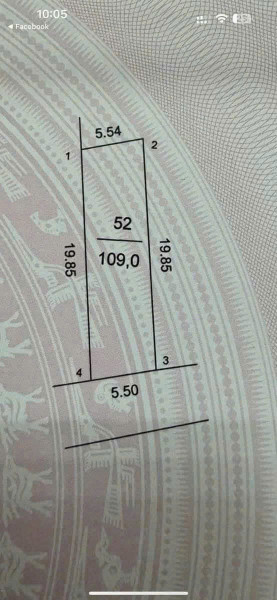 Bán đất 100m² ngang 5.5m giá 3.3 tỷ Xã Nội Bài
