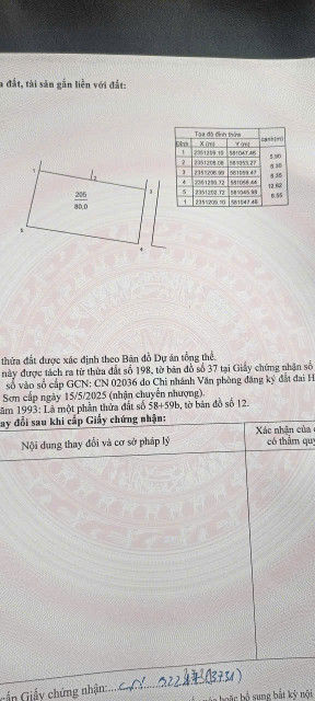 Bán đất 80m² ngang 6.35m giá 1.68 tỷ Xã Nội Bài