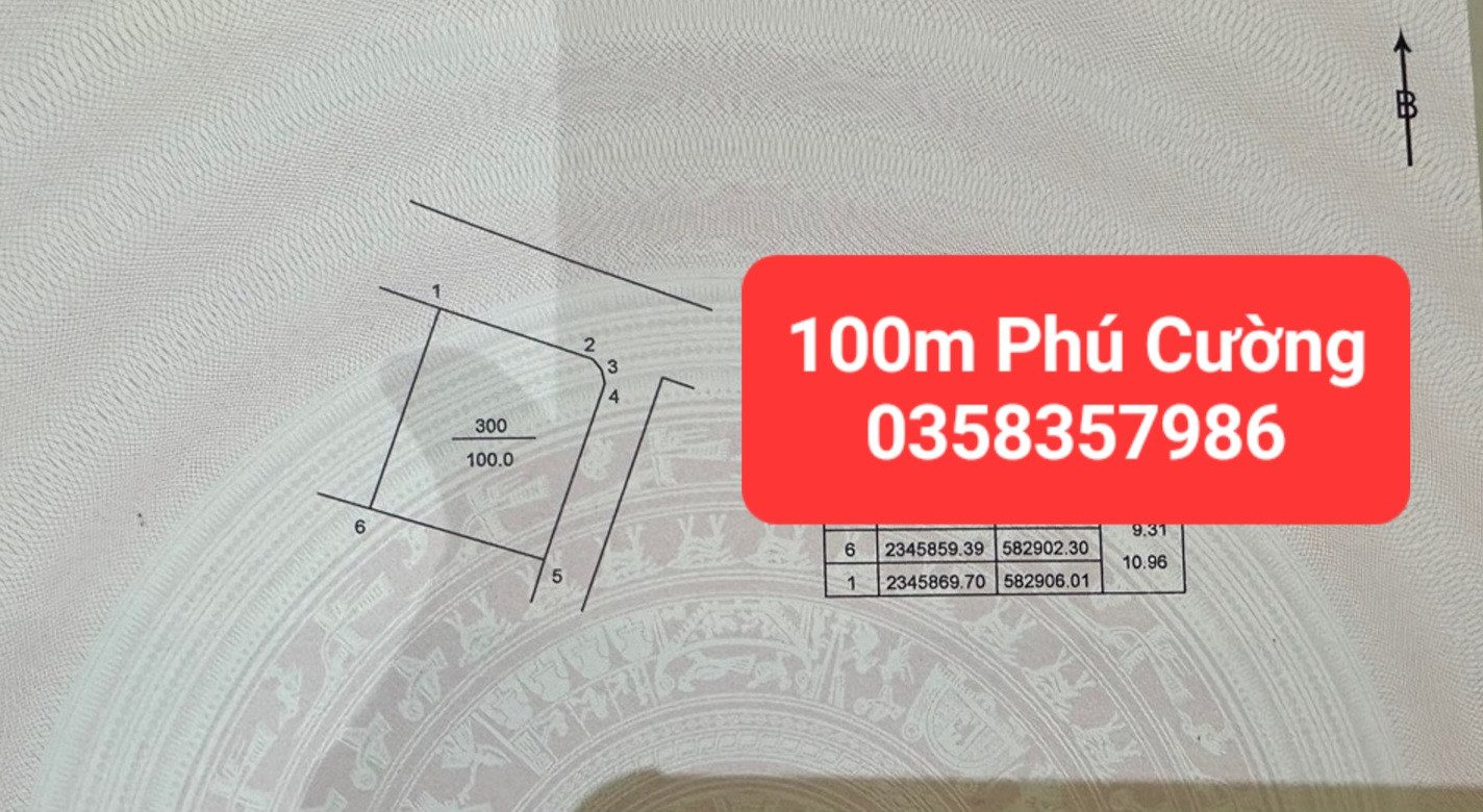 Bán đất 100m² full thổ cư ngang 9.31m giá 4.7 tỷ tại Xã Nội Bài