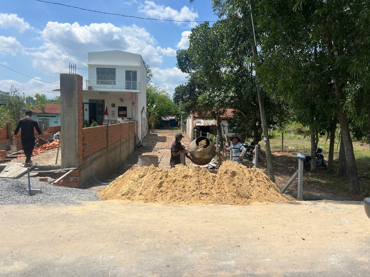 (S589) Đất Đường 498, xã Phạm Văn Cội, dt 330m2, thổ 200m2, giá chỉ 1 tỷ 850