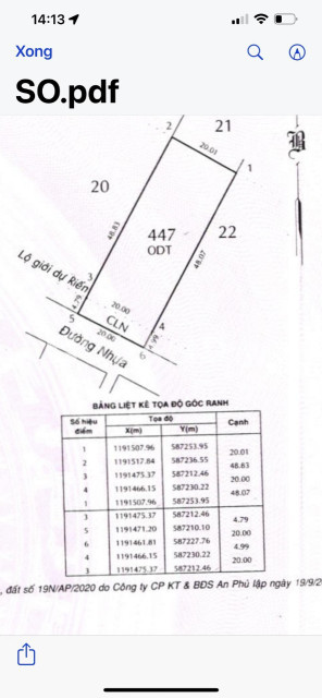 Đất Full thổ Mt vuông vức 1066.7 m2 Đường liên ấp1_2 trần văn Giàu .xã ...