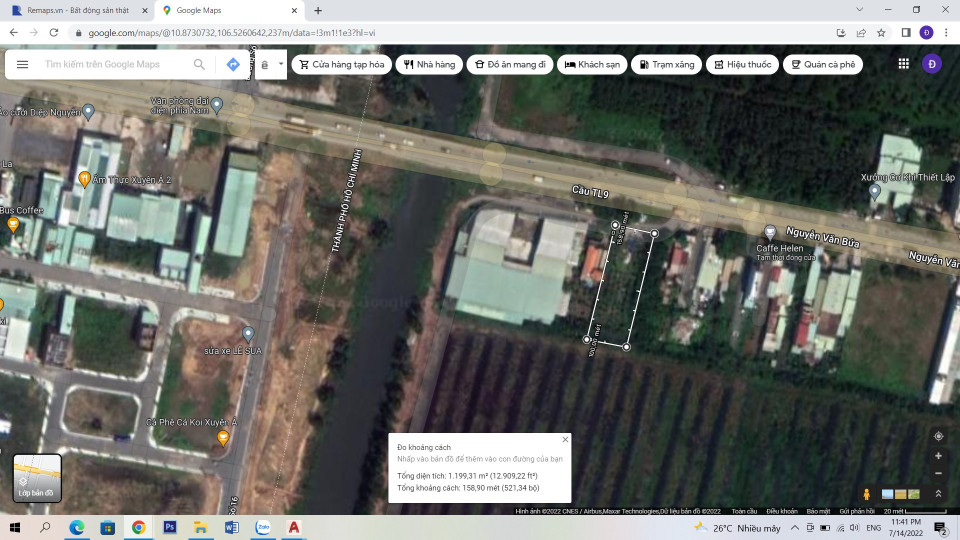 Bán  đất nông nghiệp 1034m² tại, Xã Phạm Văn Hai, Huyện Bình Chánh, TP. Hồ Chí Minh giá 21,5 tỷ