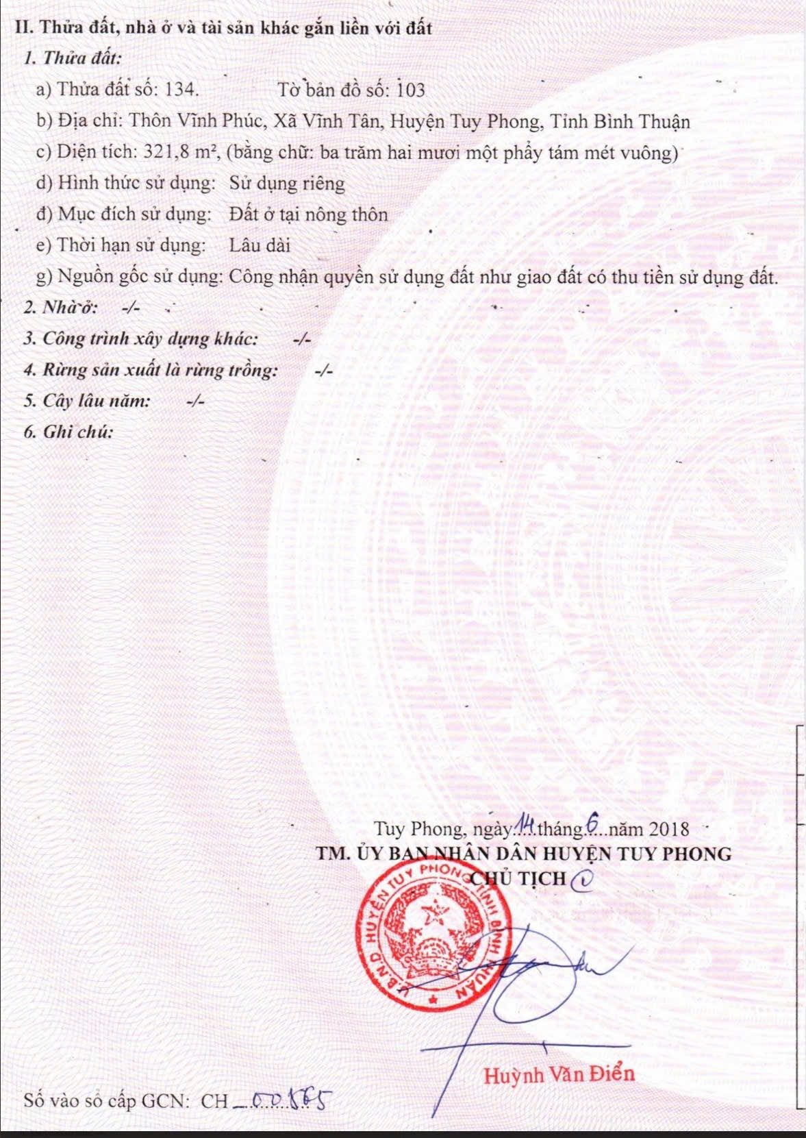 Đất diện tích dộng rãi gần khu công nghiệp