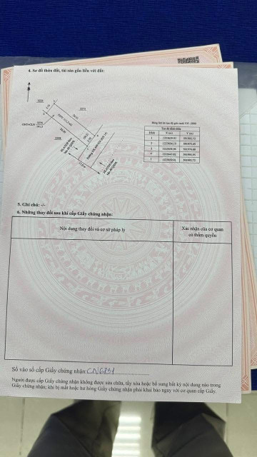 Bán đất đường nhựa 7m trục chính KDC Phú An Bến Cát