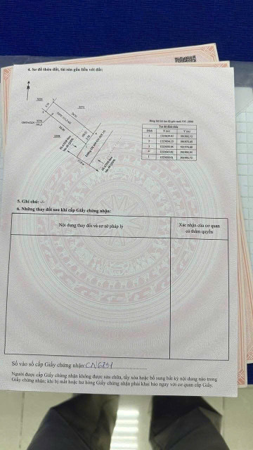 Bán đất Phú An đường nhựa 7m thông giá 1ty650