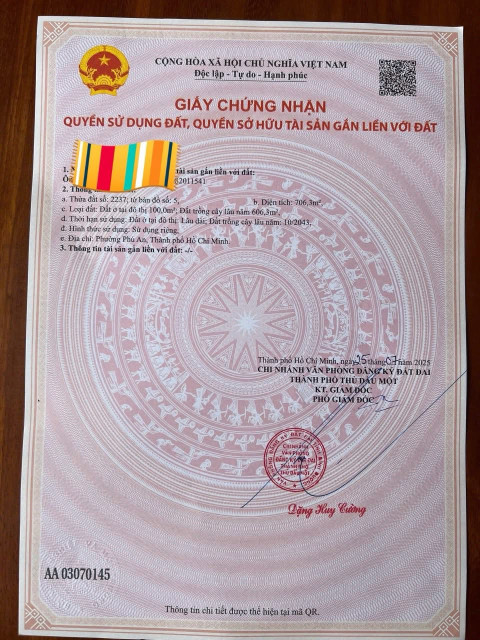 Bán đất Phú An Bến Cát mặt tiền DH609 ngang 10x70 giá 3ty800