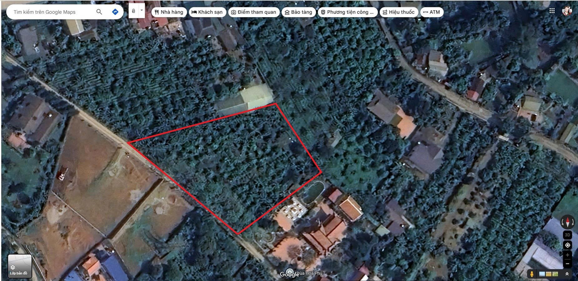 Bán đất 1771.1m² giá 3.5 tỷ Xã Phú Cát