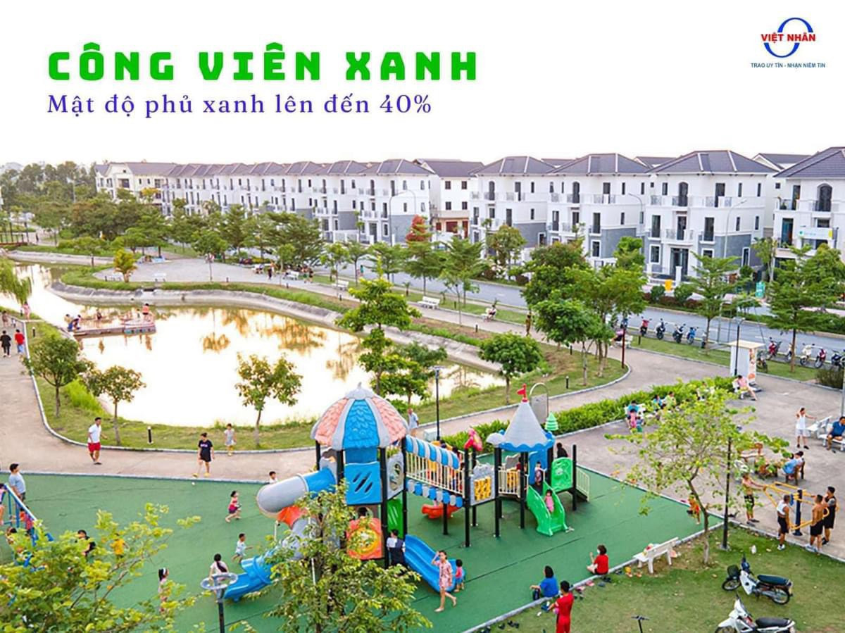 Biệt thự đơn lập góc gần công viên trung tâm giá tốt