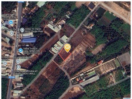 Bán đất 1126.8m² 13.5 tỷ tại Xã Phú Chánh Thị xã Tân Uyên