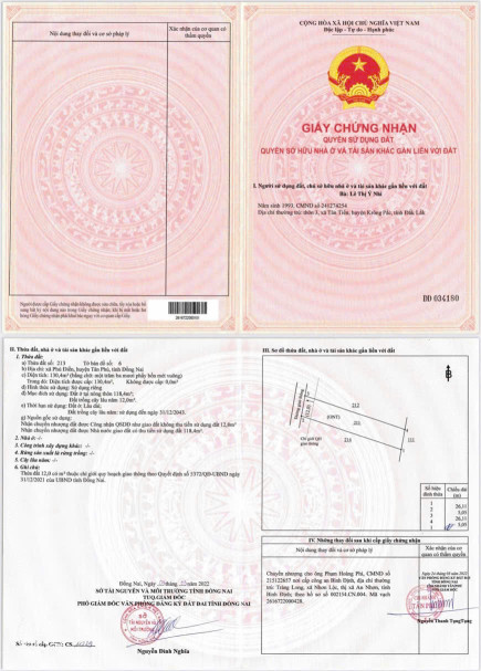 Bán đất Phú Điền giá 650tr