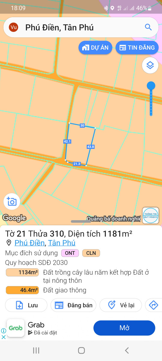 Nhà Đất Phú Điền Tân Phú Đồng Nai