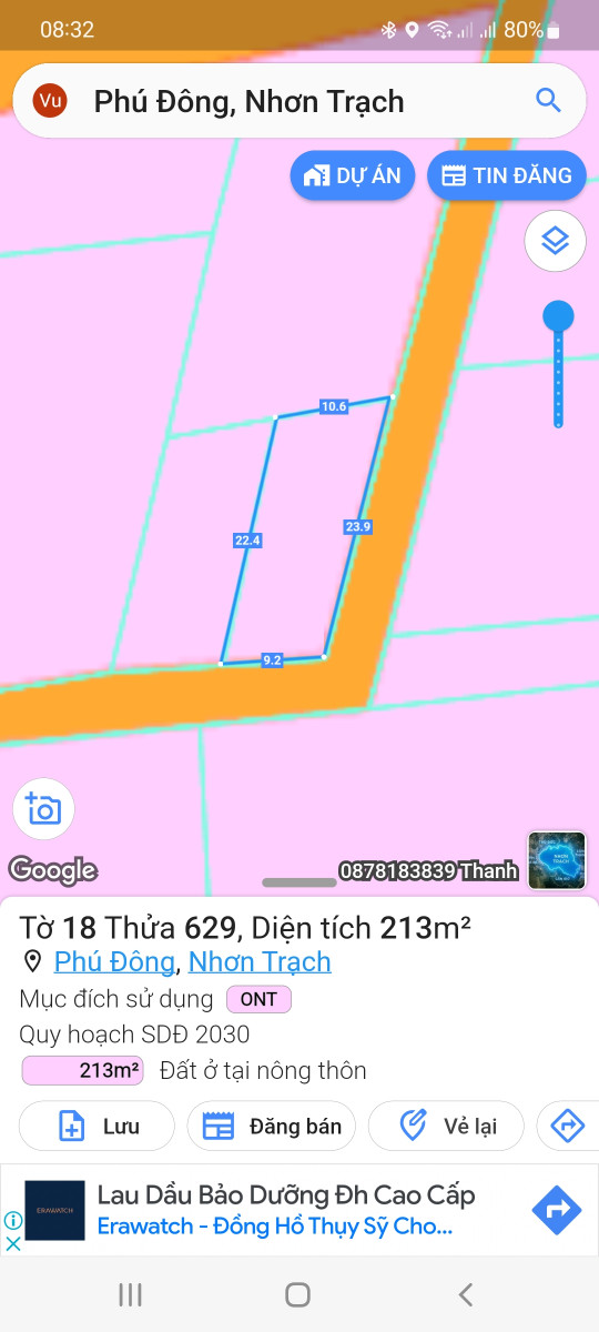 Nhà Đất Phú Đông Nhơn Trạch Đồng Nai