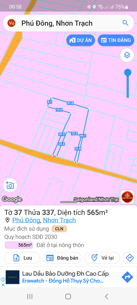 Nhà Đất Phú Đông Nhơn Trạch Đồng Nai