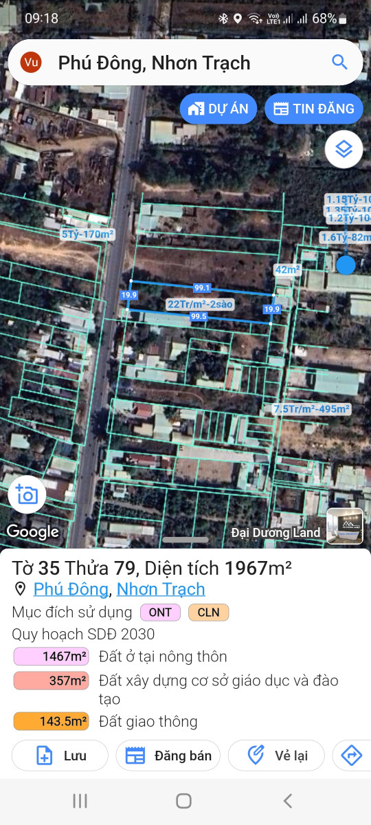 Nhà Đất Phú Đông Nhơn Trạch Đồng Nai