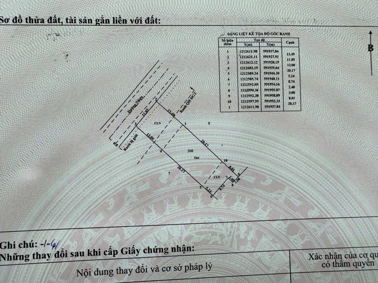 (B514) Đất 1/ Tỉnh Lộ 15, xã Tân Thạnh Đông, dt 468m2, thổ cư 240m2, đất ở hiện hữu, giá 6 tỷ 500