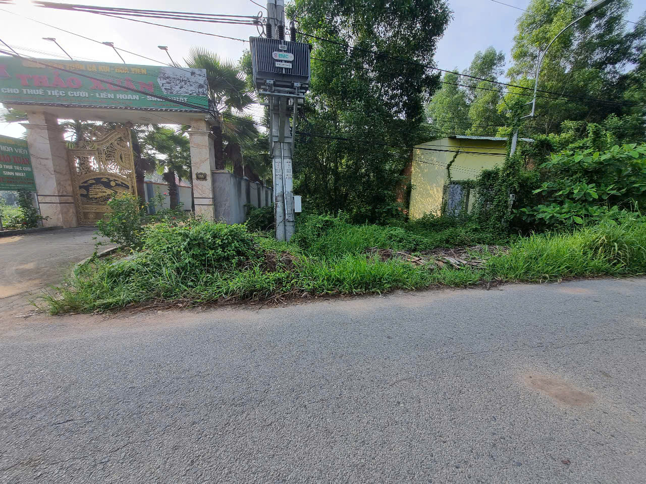(S614) Đất mặt tiền Nguyễn Thị Châu, xã Phú Hòa Đông, dt 168m2, full thổ cư, giá 2 tỷ 200 TL