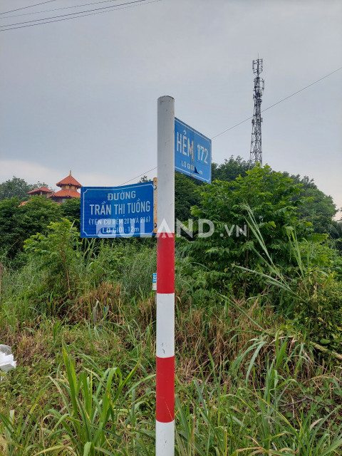 (S318) Đất 1/ Trần Thị Tuồng, xã Phú Hòa Đông, dt 131m2 chỉ 1 tỷ 100.