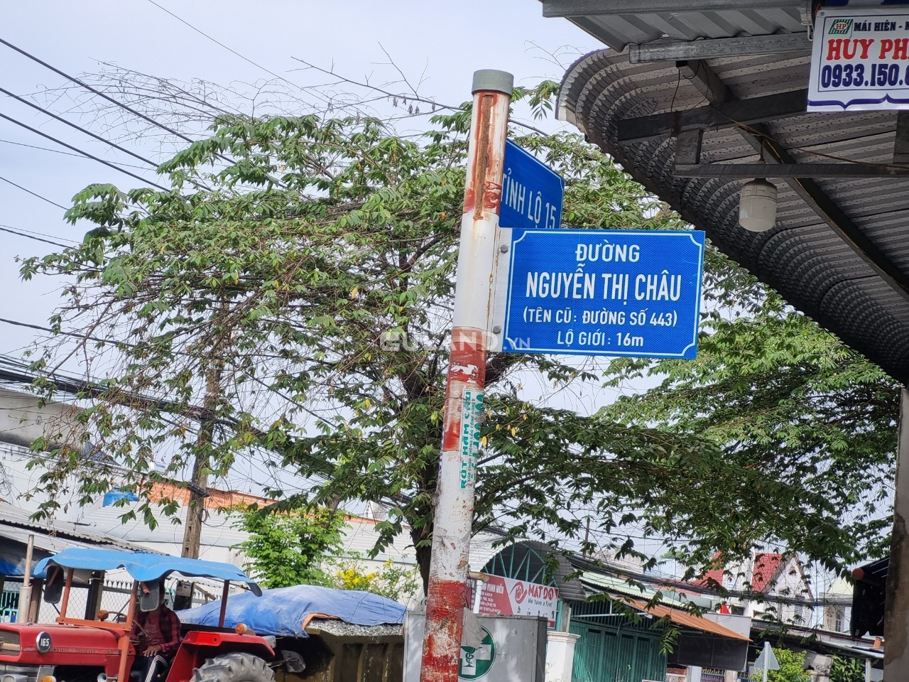 (B200)( Đã bán) Đất mặt tiền Nguyễn Thị Châu / đường Bến Sình,  xã Phú Hòa Đông, dt 745m2, chỉ 5 tỷ 200
