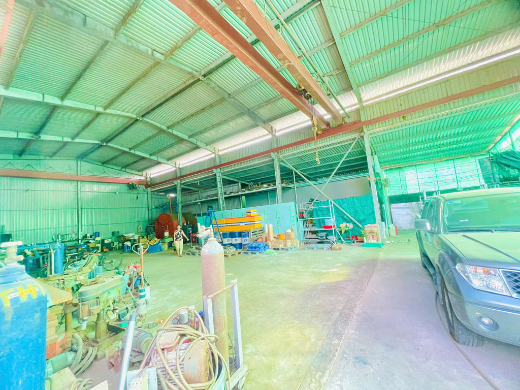 Bán nhà xưởng 2 mặt tiền đường Nguyễn Thị Nê - 1559m2 - 25x63 - 980m2 thổ cư - xã Phú Hòa Đông - Củ Chi