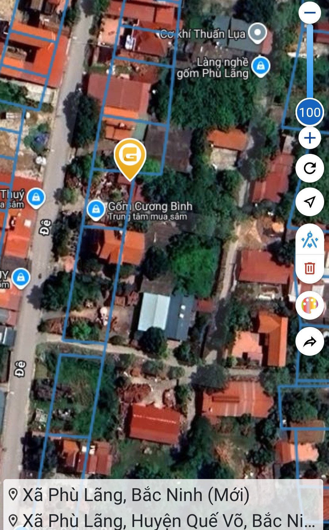 Bán gấp lô đất vuông bánh chưng, thổ cư Xã Phù Lãng, Bắc Ninh. 
Lh 0988837189