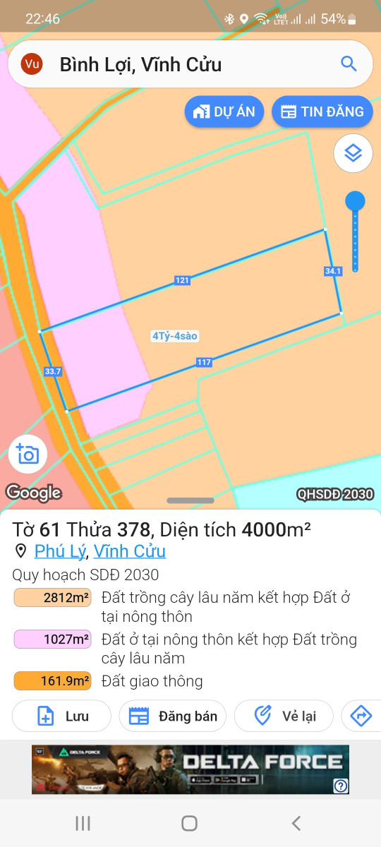 Nhà Đất Phú Lý Vĩnh Cửu Đồng Nai