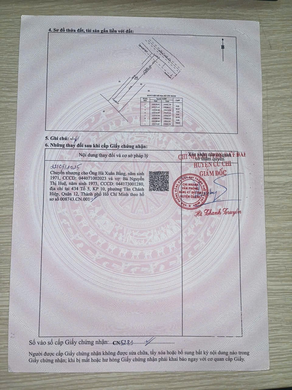 Bán 800 m2 đất mặt tiền Tỉnh lộ 15. Giá 3,9 tỷ