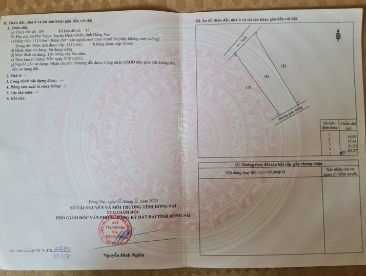 Nhà Đất Phú Ngọc Định Quán Đồng Nai