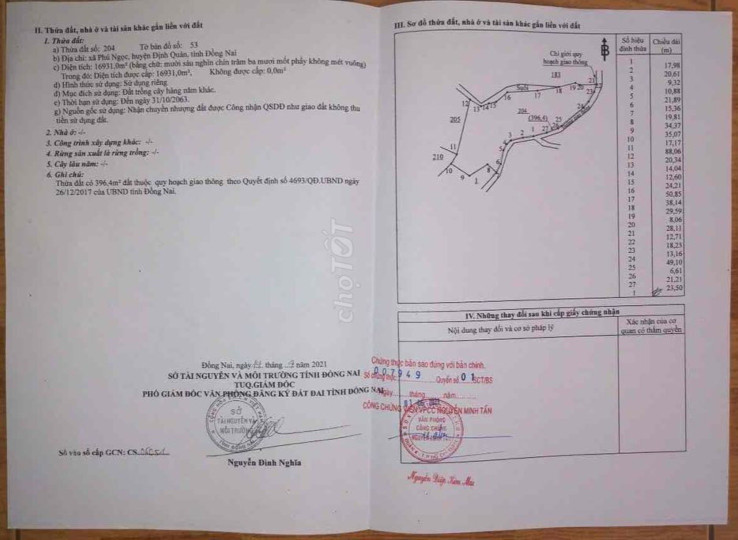 Nhà Đất Phú Ngọc Định Quán Đồng Nai
