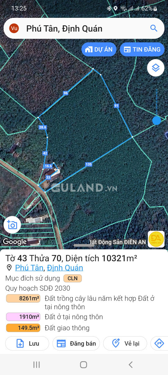 Nhà Đất Phú Tân Định Quán Đồng Nai