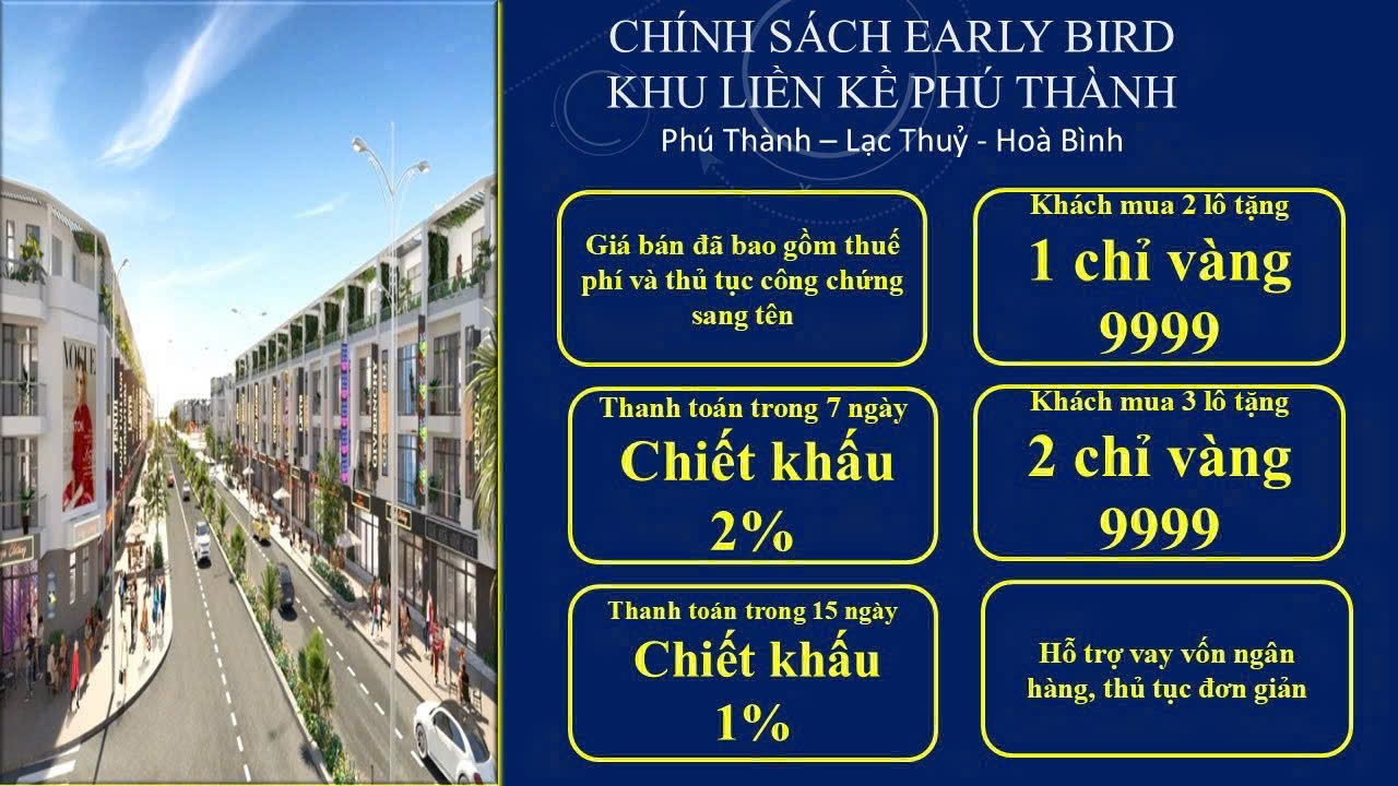 🚨 CƠ HỘI ĐẦU TƯ ĐẤT NỀN sát KCN Phú Thành - Hòa Bình 🌍