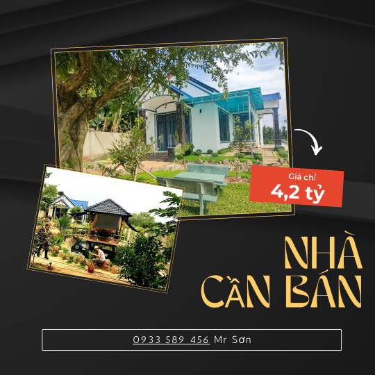 Nhà vườn cần bán gấp, diện tích 1850m2